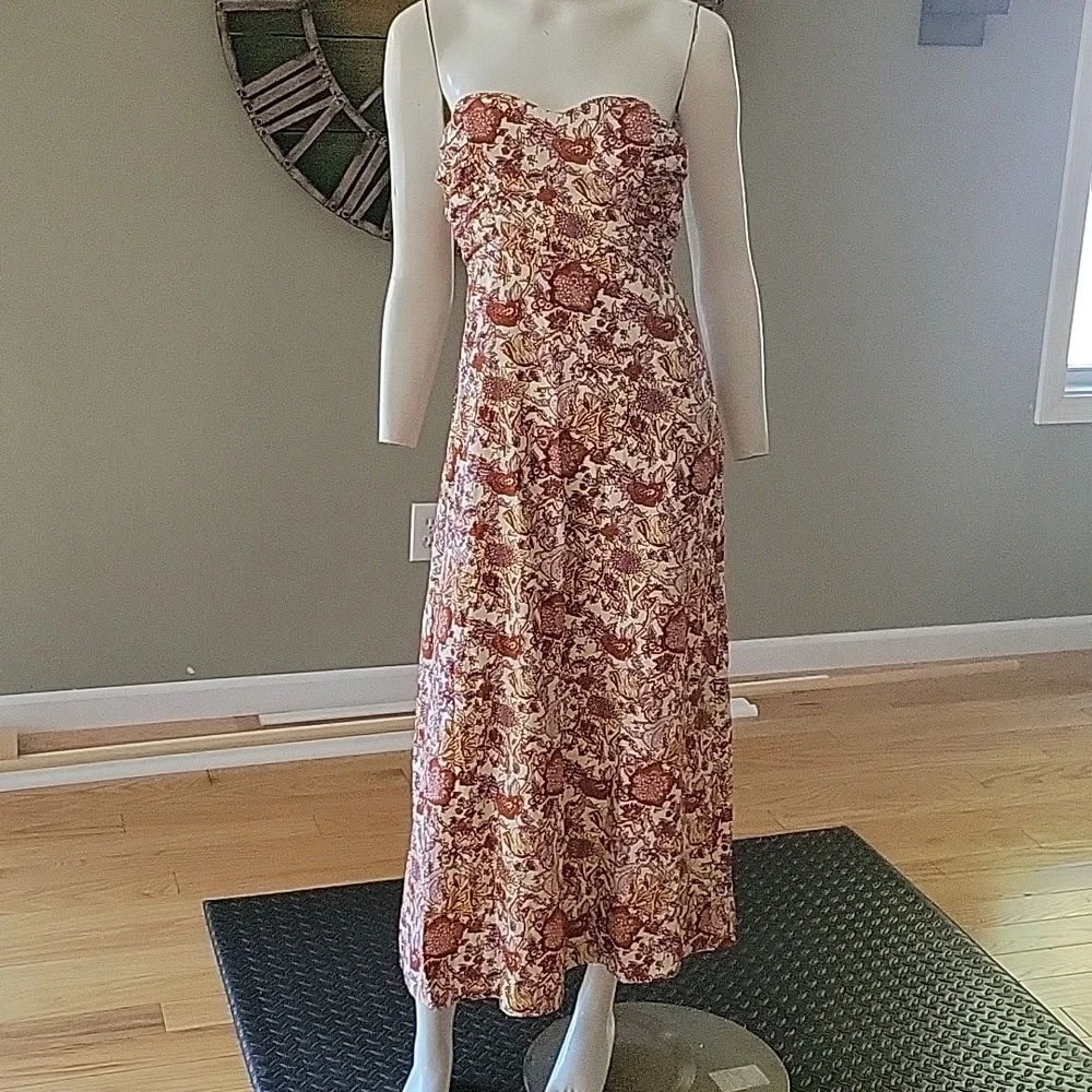 Free People Ruby's Strapless Midi Dress